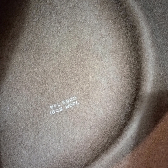 100%Wool Hat Brown With Bow - Picture 8 of 10